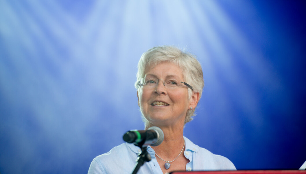 Førstelektor Ragnhild Augustson er Årets foreleser ved HiOA. Foto: Skjalg Bøhmer Vold Førstelektor Ragnhild Augustson er Årets foreleser ved HiOA. Foto: Skjalg Bøhmer Vold