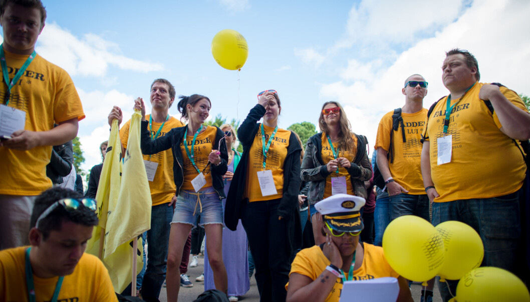 …og her er vi så langt tilbake som ved studiestart på St.Hanshaugen 2013… Foto: Skjalg Bøhmer Vold …og her er vi så langt tilbake som ved studiestart på St.Hanshaugen 2013… Foto: Skjalg Bøhmer Vold