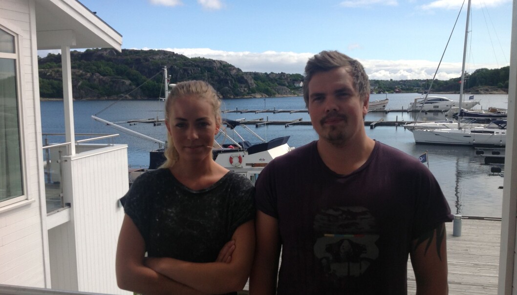Avtroppende Therese Eia Lerøen og Eirik Strøm Solberg, her på Tjøme tidligere i sommer, på overlappingstur med det påtroppende Studentparlamentet. Foto: SP Avtroppende Therese Eia Lerøen og Eirik Strøm Solberg, her på Tjøme tidligere i sommer, på overlappingstur med det påtroppende Studentparlamentet. Foto: SP