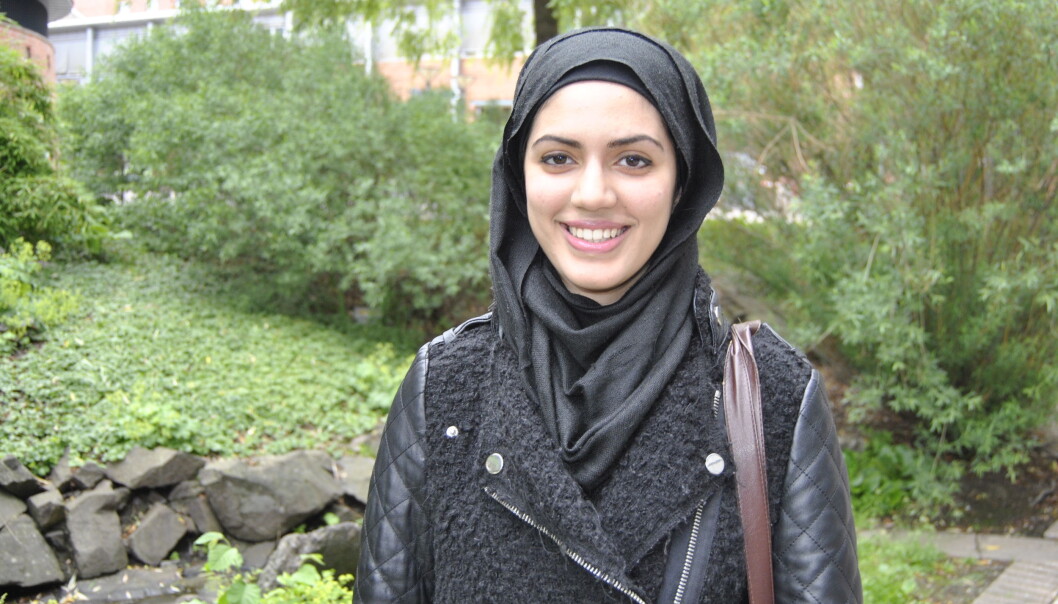 Anam Shakil kunne tenke seg å jobbe med helsefremmende og forebyggende arbeid etter masteroppgaven hun nå skal igang med. Foto: Maria Ingolfsdatter Randahl Anam Shakil kunne tenke seg å jobbe med helsefremmende og forebyggende arbeid etter masteroppgaven hun nå skal igang med. Foto: Maria Ingolfsdatter Randahl