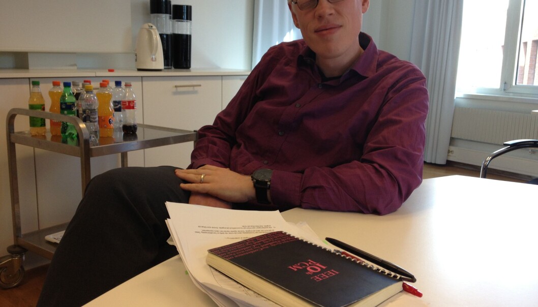 Prorektor for forskning på Høgskolen i Oslo og Akershus (HiOA) Frode Eika Sandnes. Foto: Tove Lie Prorektor for forskning på Høgskolen i Oslo og Akershus (HiOA) Frode Eika Sandnes. Foto: Tove Lie