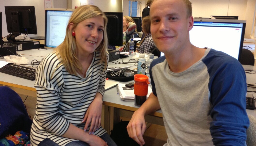 Tove Bø og Fredrik Brageland Laache har lært at Mexico er det land i verden der journalister har tøffest arbeidsvilkår sett over år. Foto: Eva Tønnessen Tove Bø og Fredrik Brageland Laache har lært at Mexico er det land i verden der journalister har tøffest arbeidsvilkår sett over år. Foto: Eva Tønnessen