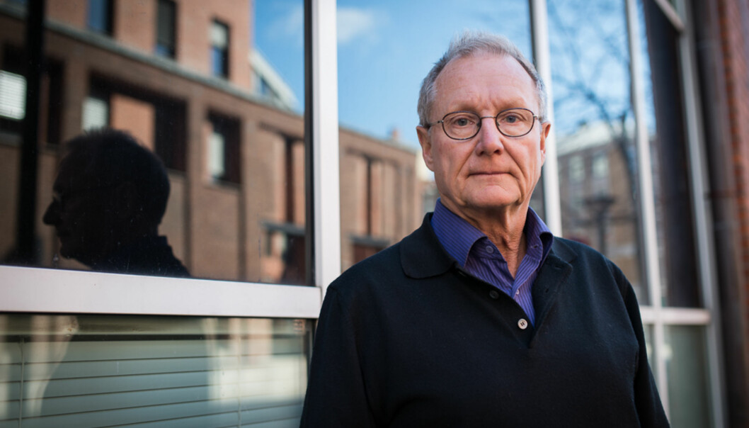 Etter å ha tvilt seg fram i flere år, vil professor Steinar Stjernø heller ha ansatt enn valgt rektor ved HiOA. Foto: Skjalg Bøhmer Vold