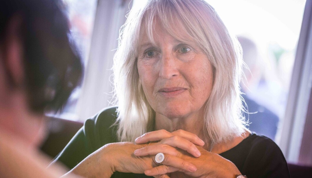 Rektor Marit Boyesen leder ansettelsesutvalget som avskjediget professor Nils Rune Langeland fredag ettermiddag. Foto: Siri Øverland Eriksen Rektor Marit Boyesen leder ansettelsesutvalget som avskjediget professor Nils Rune Langeland fredag ettermiddag. Foto: Siri Øverland Eriksen