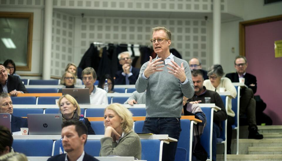 Curt Rice, rektor ved Høgskolen i Oslo og Akershus. Foto: Ketil Blom Haugstulen