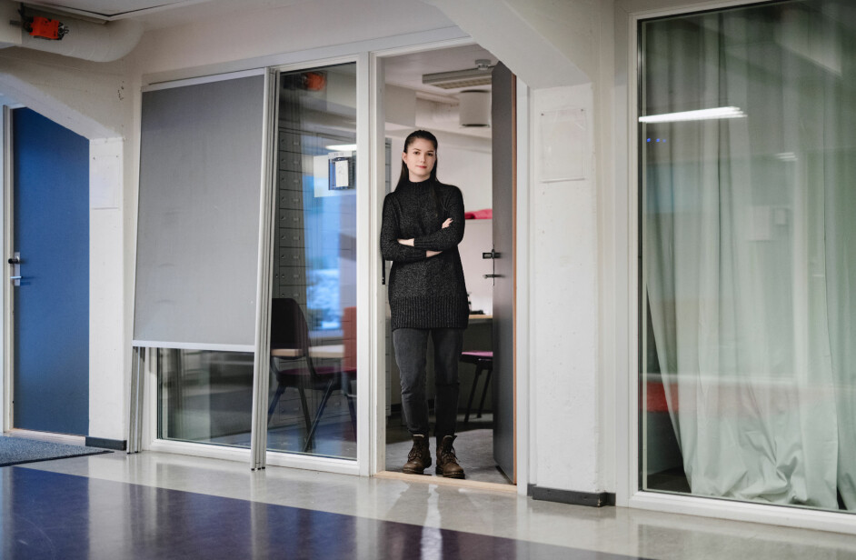 Kristine Løvold har passet på journalrommet ved internklinikken på Psykologisk institutt ved Universitetet i Oslo. Foto: Fartein Rudjord
