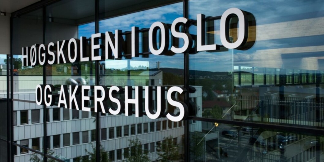 Over to år har Høgskolen i Oslo og Akershus brukt på å finne et navn til høgskolen når de blir universitet. 15.desember skal avgjørelsen tas internt. Foto: Skjalg Bøhmer Vold Over to år har Høgskolen i Oslo og Akershus brukt på å finne et navn til høgskolen når de blir universitet. 15.desember skal avgjørelsen tas internt. Foto: Skjalg Bøhmer Vold