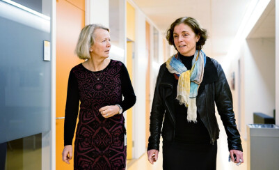 Dekan Gro Jamtvedt og instituttleder Hege Bentzen. Foto: Ketil Blom Haugstulen Dekan Gro Jamtvedt og instituttleder Hege Bentzen. Foto: Ketil Blom Haugstulen