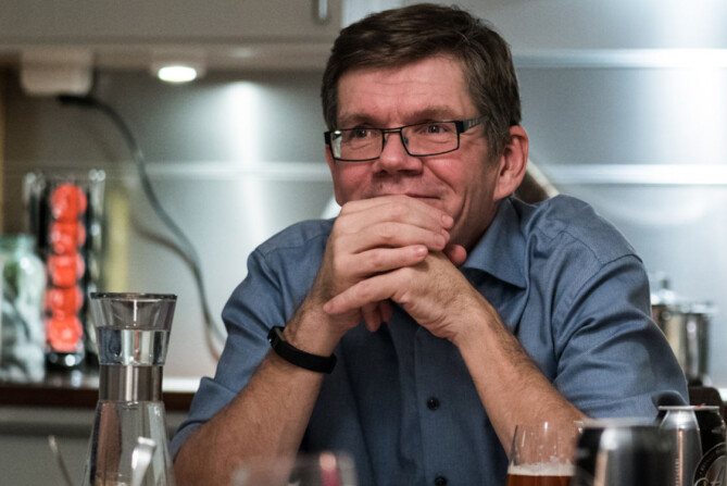 Livet er for kort til ikke å ha det moro, sier Stølen. Foto: David Engmo Livet er for kort til ikke å ha det moro, sier Stølen. Foto: David Engmo