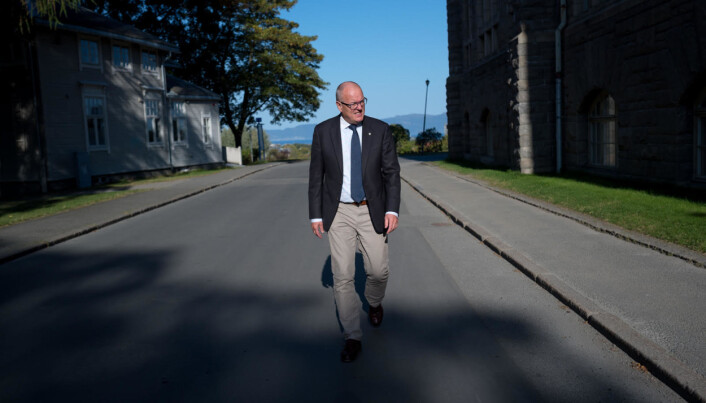 Dette betyr at universitetene har en sterk rolle i samfunnet, noe som er veldig bra, sier Gunnar Bovim. Foto: Skjalg Bøhmer Vold Dette betyr at universitetene har en sterk rolle i samfunnet, noe som er veldig bra, sier Gunnar Bovim. Foto: Skjalg Bøhmer Vold