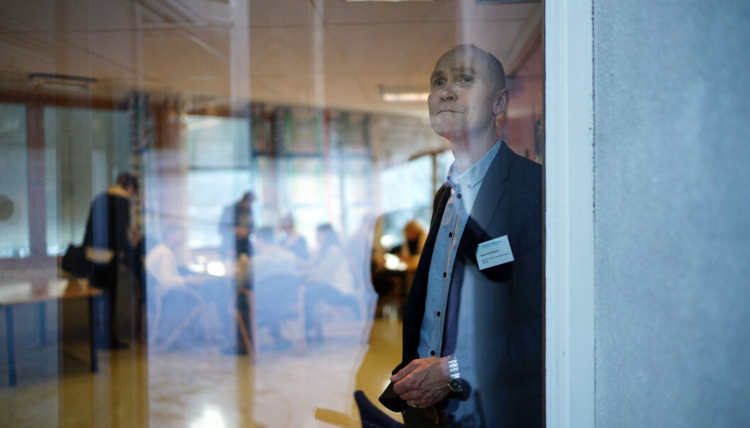Steinar Kristoffersen, er valgt rektor ved Høgskolen i Molde. I neste uke skal høgskolen gjøre vedtak om framtidig ledelsesmodell. Foto: Ketil Blom Haugstulen Steinar Kristoffersen, er valgt rektor ved Høgskolen i Molde. I neste uke skal høgskolen gjøre vedtak om framtidig ledelsesmodell. Foto: Ketil Blom Haugstulen