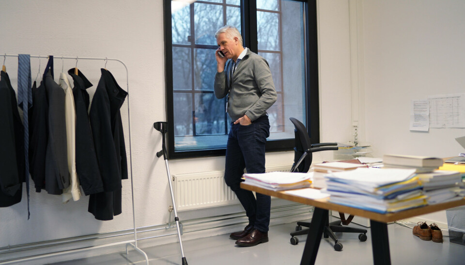 Rektor Jørn Mortensen ved Kunsthøgskolen i Oslo (KHiO) har avsluttet flere saker om seksuell trakassering ved høgskolen i 2018. Foto: Ketil Blom Haugstulen