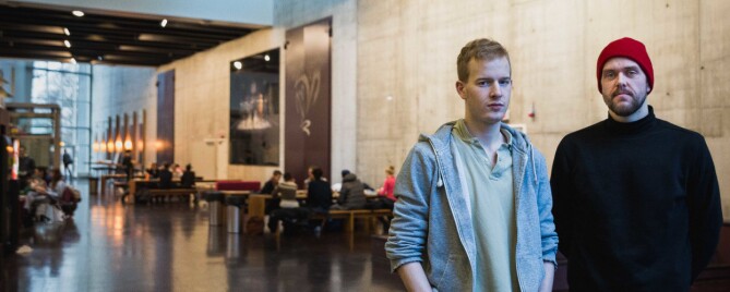Carl Martin Eggesbø og Andreas Tønnesland tar imot endringene i skuespillerbransjen. Carl Martin Eggesbø og Andreas Tønnesland tar imot endringene i skuespillerbransjen.