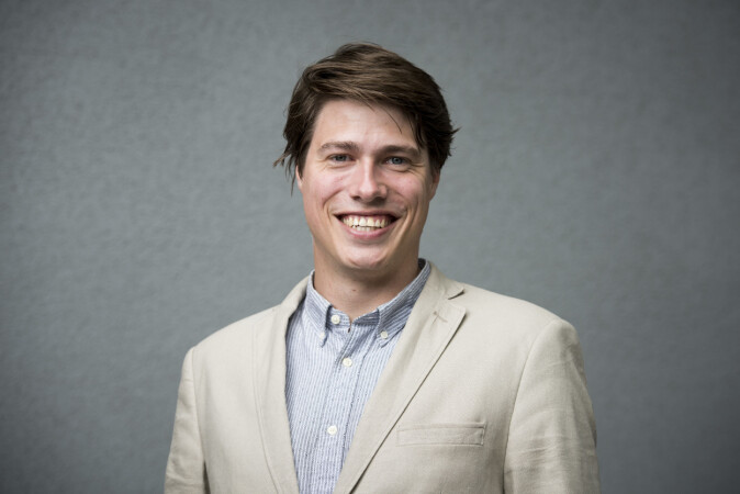 Jonas Strisland, velferds- og likestillingsansvarlig i NSO. Foto: Skjalg Bøhmer Vold Jonas Strisland, velferds- og likestillingsansvarlig i NSO. Foto: Skjalg Bøhmer Vold