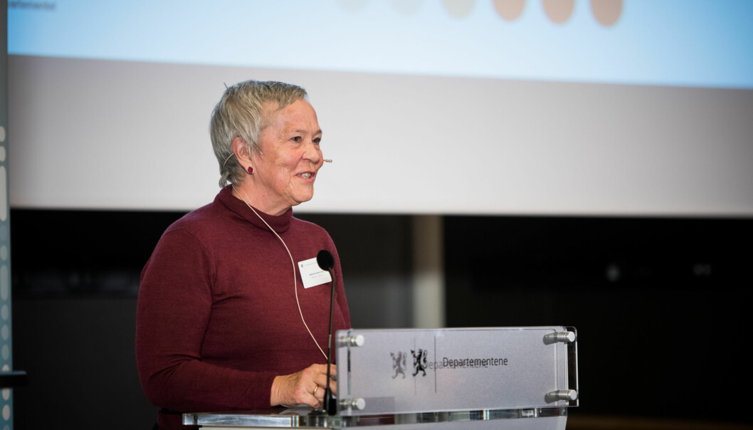 Rektor Kathrine Skretting mener at Østlandsforskning vil bidra til å styrke Høgskolen i Innlandet i arbeidet med å bli godkjent som universitet.