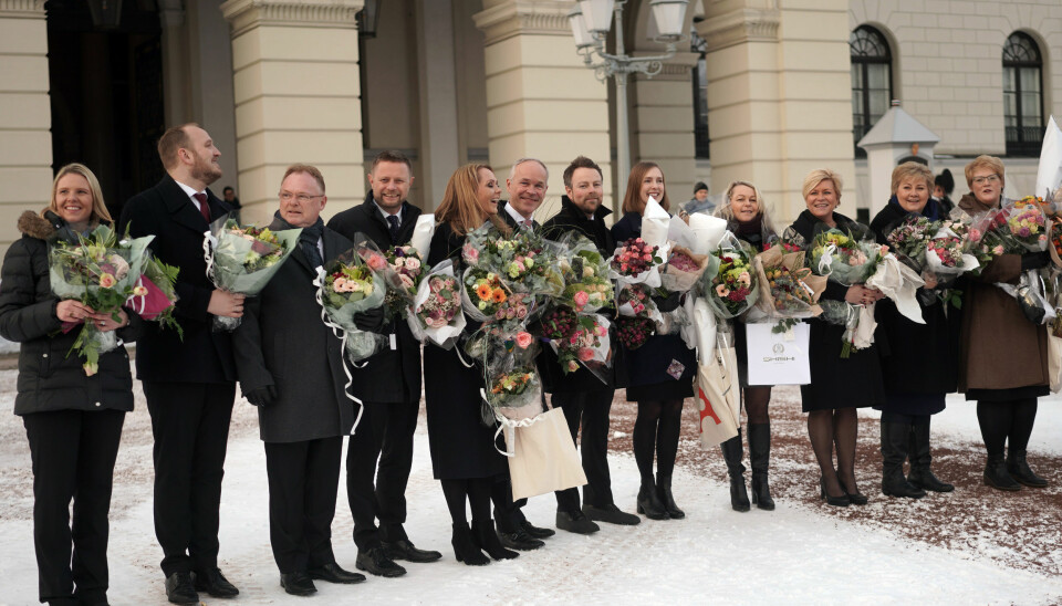 Erna Solberg har endret og utvidet sin regjering. Foto: Ketil Blom Haugstulen