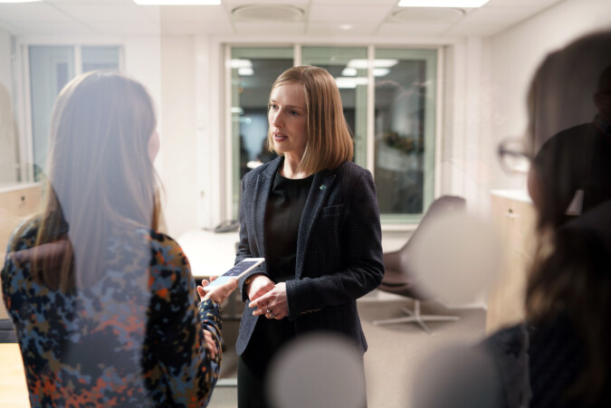 Iselin Nybø. Ny statsråd for forskning og høyere utdanning. Foto: Ketil Blom Haugstulen Iselin Nybø. Ny statsråd for forskning og høyere utdanning. Foto: Ketil Blom Haugstulen
