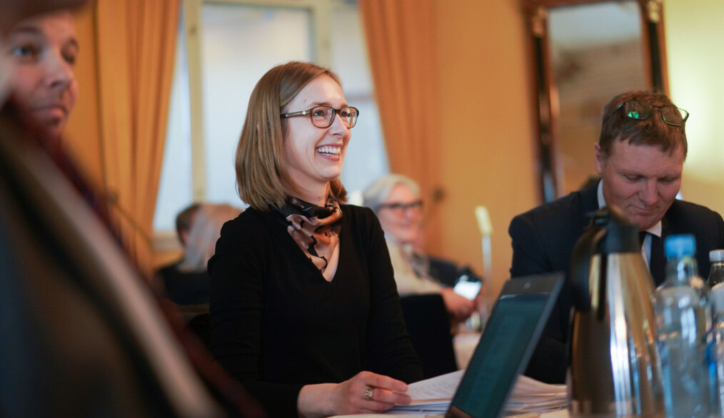 Minister for forskning og høyere utdanning, Iselin Nybø. Minister for forskning og høyere utdanning, Iselin Nybø.