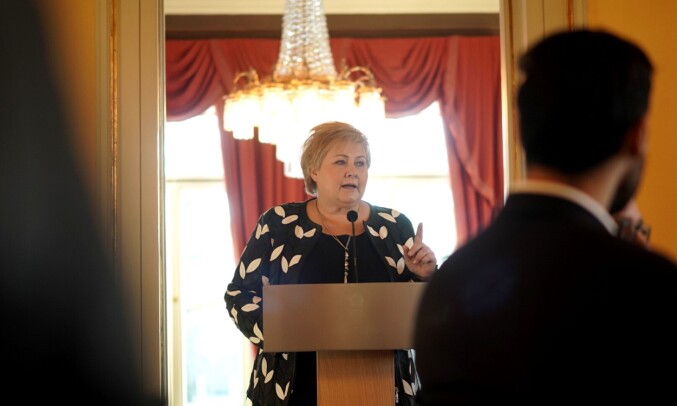 Statsminister Erna Solberg. Statsminister Erna Solberg.