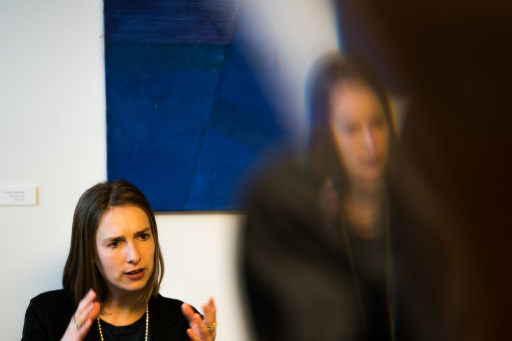 Forsknings- og høyere utdanningsminister Iselin Nybø vil se til de 10 eksisterende studentombudene når studentombud nå skal lovfestes. Foto: David Engmo Forsknings- og høyere utdanningsminister Iselin Nybø vil se til de 10 eksisterende studentombudene når studentombud nå skal lovfestes. Foto: David Engmo
