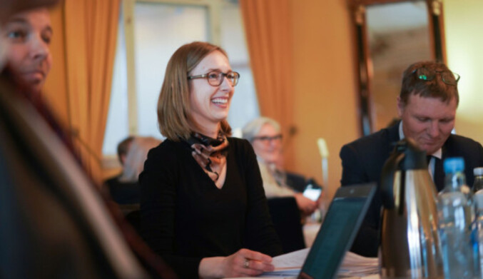 Islein Nybø på statsministerens toppmøte om forskning og høyere utdanning. Foto: Ketil Blom Haugstulen. Islein Nybø på statsministerens toppmøte om forskning og høyere utdanning. Foto: Ketil Blom Haugstulen.