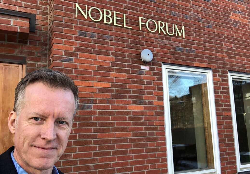 Rektor ved OsloMet, Curt Rice, var invitert til Nobelstiftelsen i Sverige for å snakke om likestilling . Rektor ved OsloMet, Curt Rice, var invitert til Nobelstiftelsen i Sverige for å snakke om likestilling .