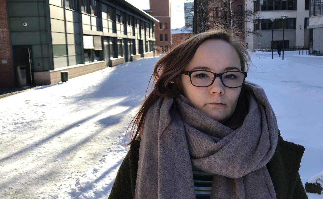 Leder for studentrådet på Institutt for sykepleie og helsefremmende arbeid ved OsloMet, Jeanett Andersen, synes studentene kan bli bedre til å engasjere seg. Leder for studentrådet på Institutt for sykepleie og helsefremmende arbeid ved OsloMet, Jeanett Andersen, synes studentene kan bli bedre til å engasjere seg.