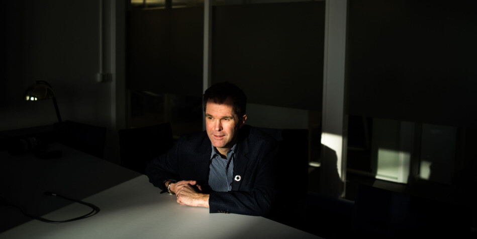 John-Arne Røttingen er direktør i Forskningsrådet. Han har sammen med forsknings- og høyere utdanningsminister Iselin Nybø lansert den såkalte "Plan S" for å få mer åpent tilgjengelig forskning. Foto: David Engmo John-Arne Røttingen er direktør i Forskningsrådet. Han har sammen med forsknings- og høyere utdanningsminister Iselin Nybø lansert den såkalte "Plan S" for å få mer åpent tilgjengelig forskning. Foto: David Engmo