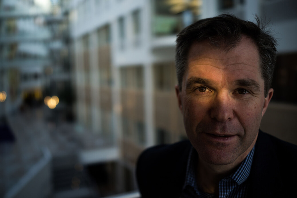 Forskningsrådet, her ved administrerende direktør John-Arne Røttingen, gjør opp status for Balanse-programmet, som skal løfte kvinner i akademia opp i toppstillinger. Foto: David Engmo Forskningsrådet, her ved administrerende direktør John-Arne Røttingen, gjør opp status for Balanse-programmet, som skal løfte kvinner i akademia opp i toppstillinger. Foto: David Engmo