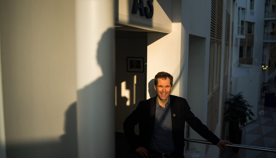 Forskningsrådets administrerende direktør John Arne Røttingen sier at verdien av norsk deltakelse i EU-finansierte prosjekter er mye større enn pengene norske forskere henter hjem. Foto: David Engmo Forskningsrådets administrerende direktør John Arne Røttingen sier at verdien av norsk deltakelse i EU-finansierte prosjekter er mye større enn pengene norske forskere henter hjem. Foto: David Engmo