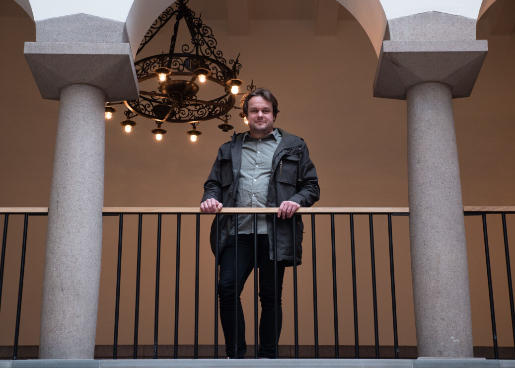 Lars Erik Larsen er stipendiat på OsloMet. Foto: Petter Berntsen Lars Erik Larsen er stipendiat på OsloMet. Foto: Petter Berntsen