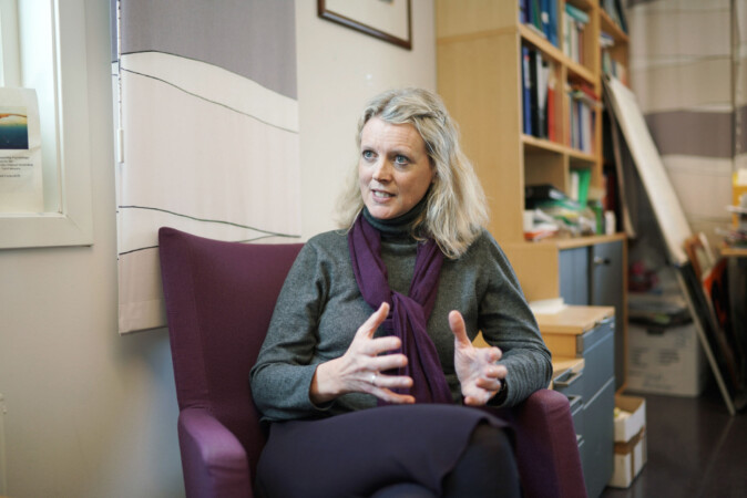 Helene Nissen-Lie sier ansatte på klinikken samarbeider om både studenter og forskning. Foto: Ketil Blom Haugstulen Helene Nissen-Lie sier ansatte på klinikken samarbeider om både studenter og forskning. Foto: Ketil Blom Haugstulen