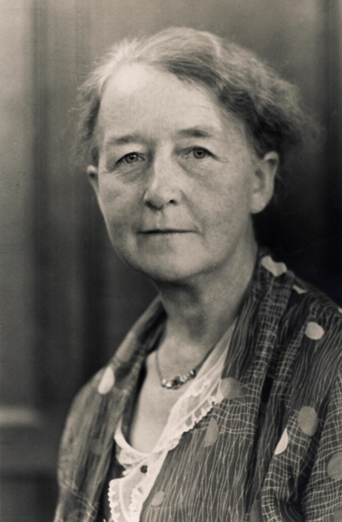 Kristine Bonnevie ble landets første kvinnelige professor i 1912. Foto: Science Photo Library /NTB scanpix
