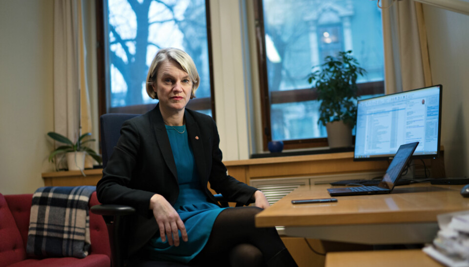 Nina Sandberg, Utdannigns- og forskningskomiteen på Stortinget. Foto: David Engmo
