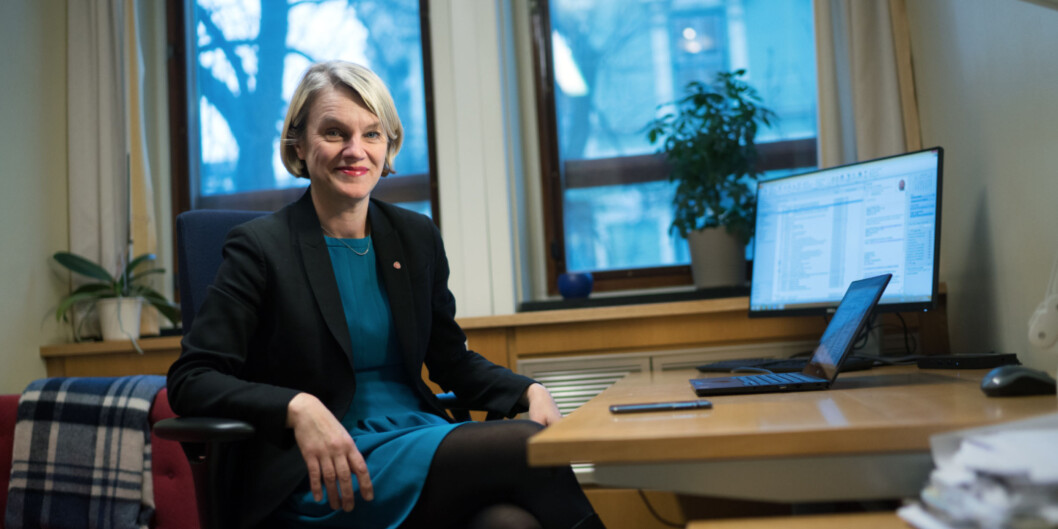 Stortingsrepresentant Nina Sandberg (Ap) mener regjeringspartiene snur ting på hodet ved å si at opposisjonen forsinker innføring av mentorordning. Foto: Ketil Blom Haugstulen Stortingsrepresentant Nina Sandberg (Ap) mener regjeringspartiene snur ting på hodet ved å si at opposisjonen forsinker innføring av mentorordning. Foto: Ketil Blom Haugstulen