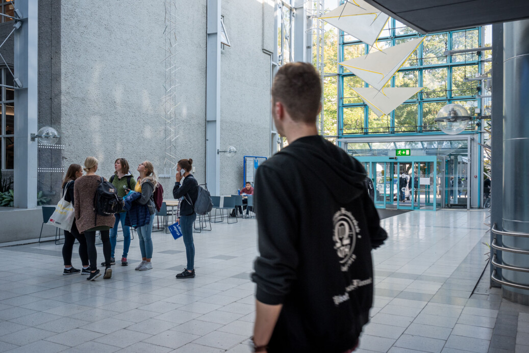 Her ved NTNU Trondheim kan studentene måtte vente opptil sju uker for å få time hos psykolog. Foto: Skjalg Bøhmer Vold Her ved NTNU Trondheim kan studentene måtte vente opptil sju uker for å få time hos psykolog. Foto: Skjalg Bøhmer Vold