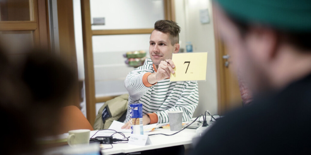 NSO-lederkandidat Kai Steffen Østensen mener tiden er moden for å diskutere hva NSO skal legge i Studentkravet. Foto: Ketil Blom Haugstulen NSO-lederkandidat Kai Steffen Østensen mener tiden er moden for å diskutere hva NSO skal legge i Studentkravet. Foto: Ketil Blom Haugstulen