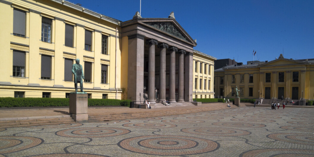 Universitetsplassen i Oslo. Foto: Atle Skogstad Universitetsplassen i Oslo. Foto: Atle Skogstad