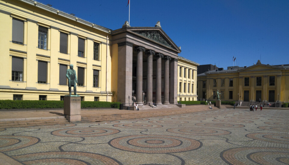 Universitetsplassen i Oslo. Foto: Atle Skogstad
