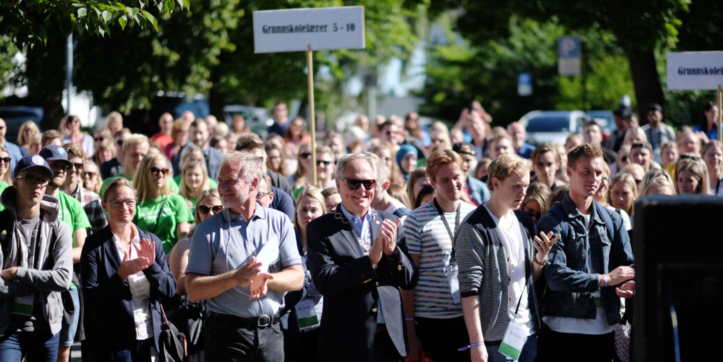 Høgskolelektorene er kanskje den viktigste forutsetningen for at høgskolenes økonomi går rundt, men de nevnes knapt, skriver Steinar Laberg. Bildet er fra studiestart ved Høgskolen i Innlandet. Foto: Ketil Blom Haugstulen Høgskolelektorene er kanskje den viktigste forutsetningen for at høgskolenes økonomi går rundt, men de nevnes knapt, skriver Steinar Laberg. Bildet er fra studiestart ved Høgskolen i Innlandet. Foto: Ketil Blom Haugstulen