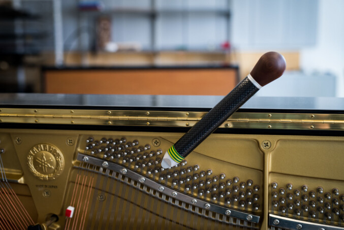 De fleste sertifiserte pianostemmere i Norge holder til i de store, norske byene. — Det er kun en pianostemmer i Nord-Norge, sier Bakke. Foto: Skjalg Bøhmer Vold De fleste sertifiserte pianostemmere i Norge holder til i de store, norske byene. — Det er kun en pianostemmer i Nord-Norge, sier Bakke. Foto: Skjalg Bøhmer Vold