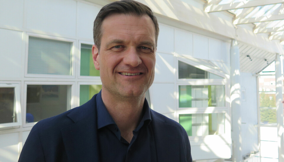 Jørgen Fossland (47) er nå ansatt som direktør ved UiT Norges arktiske universitet i et åremål på seks år. Foto: Randi Solhaug/UiT