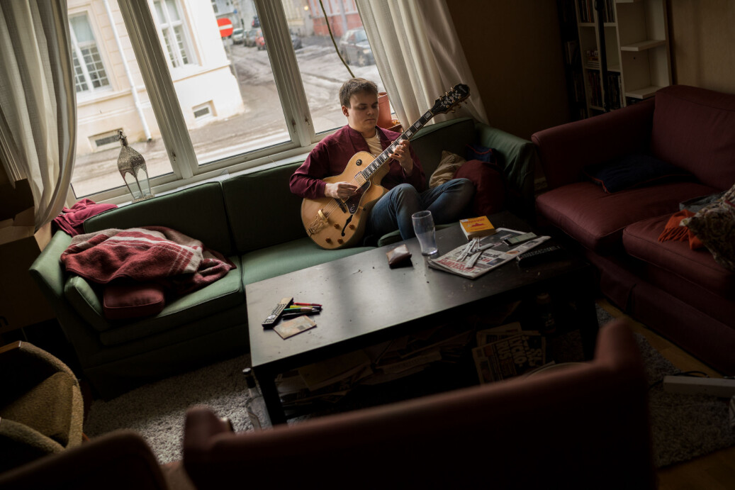 I et kollektiv på Majorstua i Oslo, bor Per Alexander Fossheim Johansen. Foto: Ketil Blom Haugstulen I et kollektiv på Majorstua i Oslo, bor Per Alexander Fossheim Johansen. Foto: Ketil Blom Haugstulen