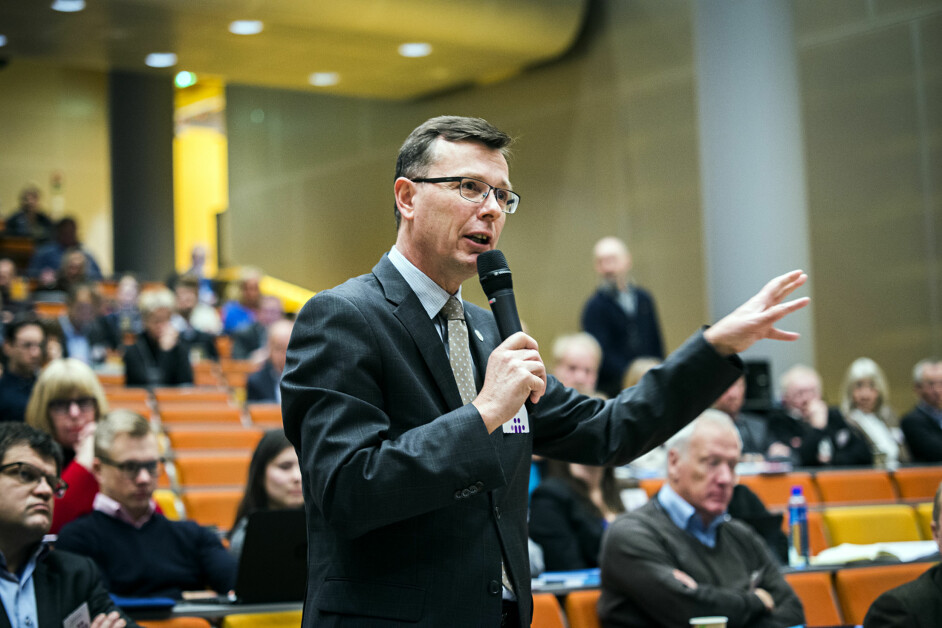 Rektor og styreleder ved Universitetet i Bergen, Dag Rune Olsen. Foto: Cicilie S. Andersen