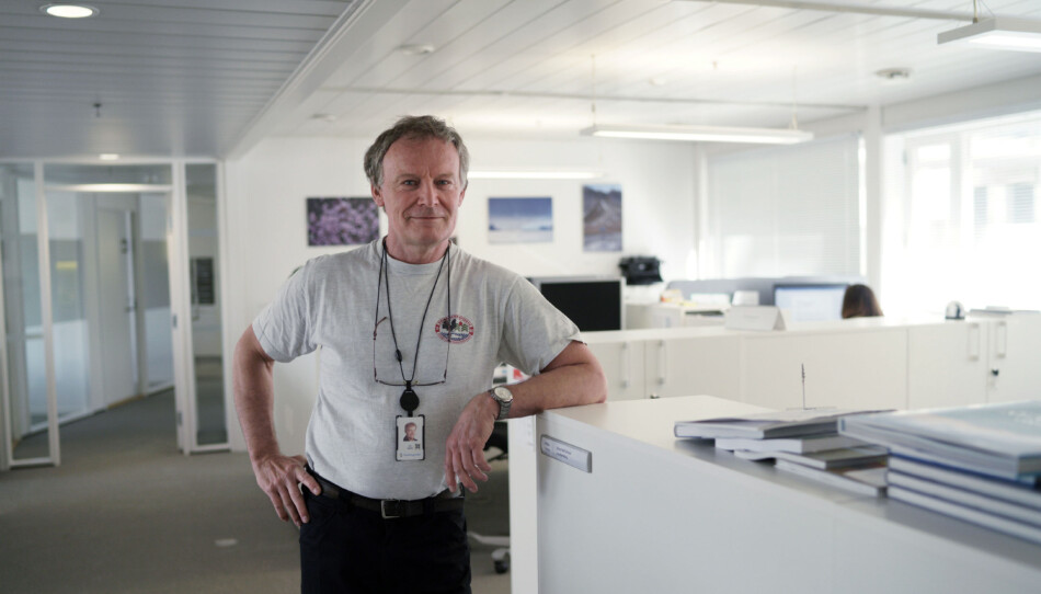 Hovedverneombud i Forskningsrådet, Ian Gjertz, sier at ledelsen har fulgt boka, men at det har blitt merarbeid på de ansatte. Foto: Ketil Blom Haugstulen Hovedverneombud i Forskningsrådet, Ian Gjertz, sier at ledelsen har fulgt boka, men at det har blitt merarbeid på de ansatte. Foto: Ketil Blom Haugstulen