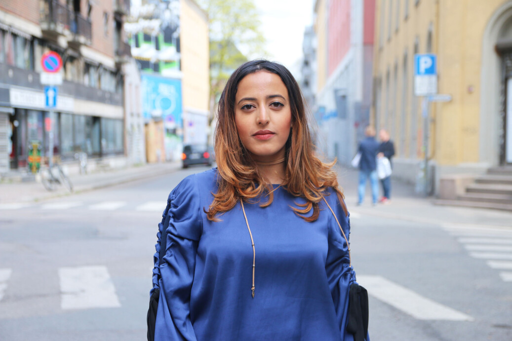 Fasiha Hassan var en av initiativtakerne til #FeesMustFall-kampanjen mot skolepenger i Sør-Afrika. Foto: Sverre Ø. Eikill/SAIH Fasiha Hassan var en av initiativtakerne til #FeesMustFall-kampanjen mot skolepenger i Sør-Afrika. Foto: Sverre Ø. Eikill/SAIH