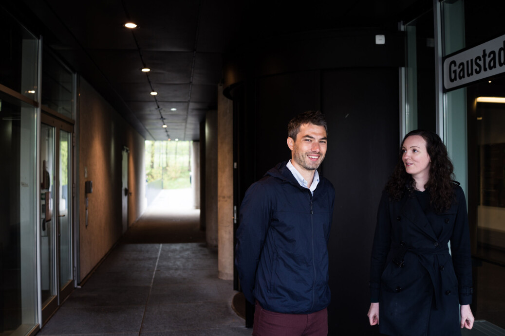 Kyrre Emblem, leder for innvalgskomitéen og kreftforsker og lege ved Oslo Universitetssykehus, og Marte Blikstad-Balas, komitémedlem og skoleforsker ved Universitetet i Oslo. Foto: David Engmo Kyrre Emblem, leder for innvalgskomitéen og kreftforsker og lege ved Oslo Universitetssykehus, og Marte Blikstad-Balas, komitémedlem og skoleforsker ved Universitetet i Oslo. Foto: David Engmo