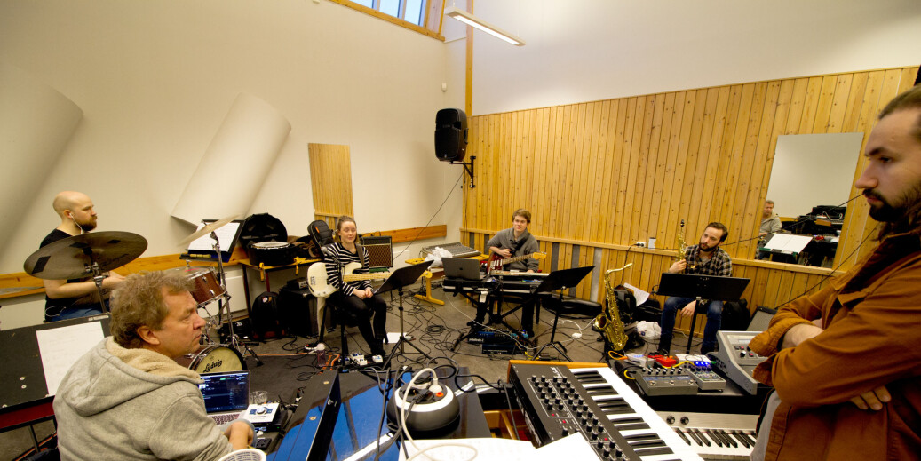 Fra musikkonservatoriet på UiT Norges arktiske universitet. Foto: Andreas Fliflet Fra musikkonservatoriet på UiT Norges arktiske universitet. Foto: Andreas Fliflet