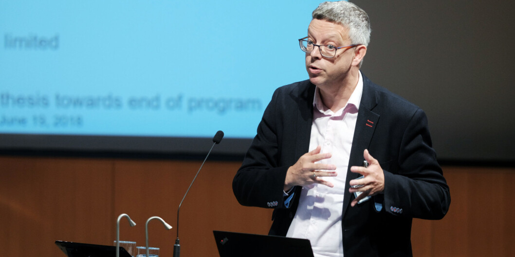 Professor Henri de Groot ledet ekspertpanelet som evaluerte norsk økonomiutdanning for NOKUT, og fikk presentere panelets konklusjoner i NOKUTs lokaler. Foto: Ketil Blom Haugstulen Professor Henri de Groot ledet ekspertpanelet som evaluerte norsk økonomiutdanning for NOKUT, og fikk presentere panelets konklusjoner i NOKUTs lokaler. Foto: Ketil Blom Haugstulen