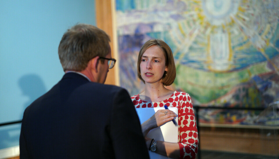 Iselin Nybø lover at departementet vil følge nøye med på kjønnsfordelingen på psykologi framover. Foto: Ketil Blom Haugstulen